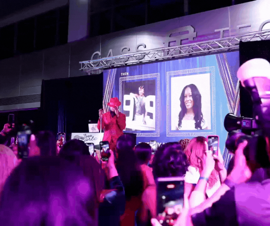 Hall of Fame live signage